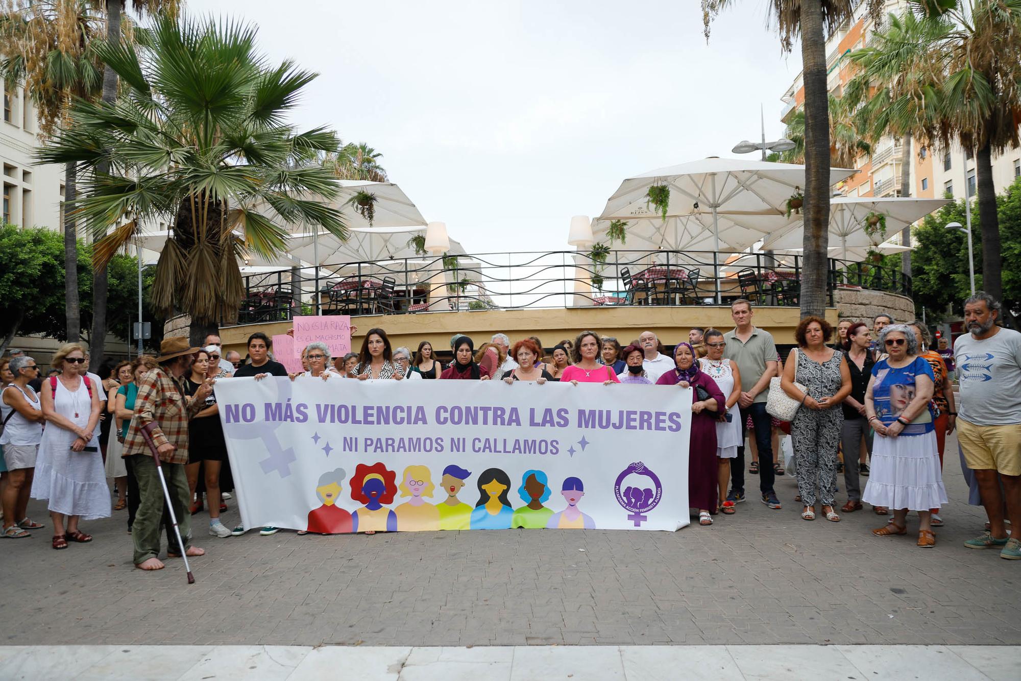 Concentración feminicidio Almeria - 2